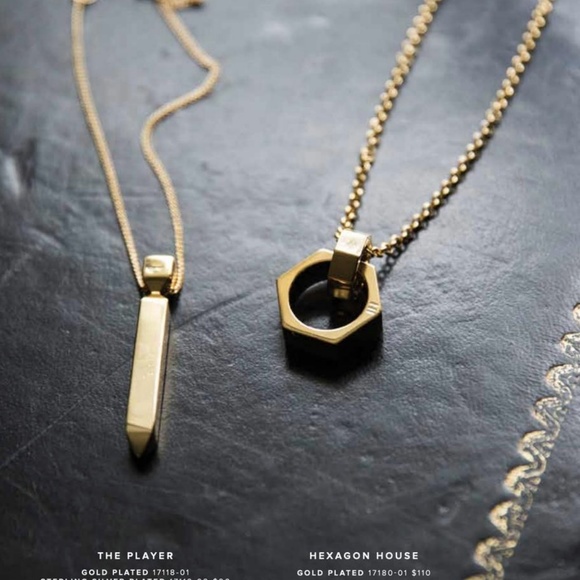 NEW India Hicks 18K Gold PLAYER necklace - Picture 3 of 8